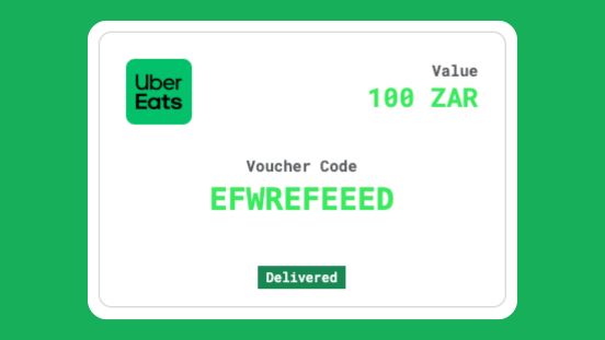 Vouchers Delivered! Enjoy Your Meal